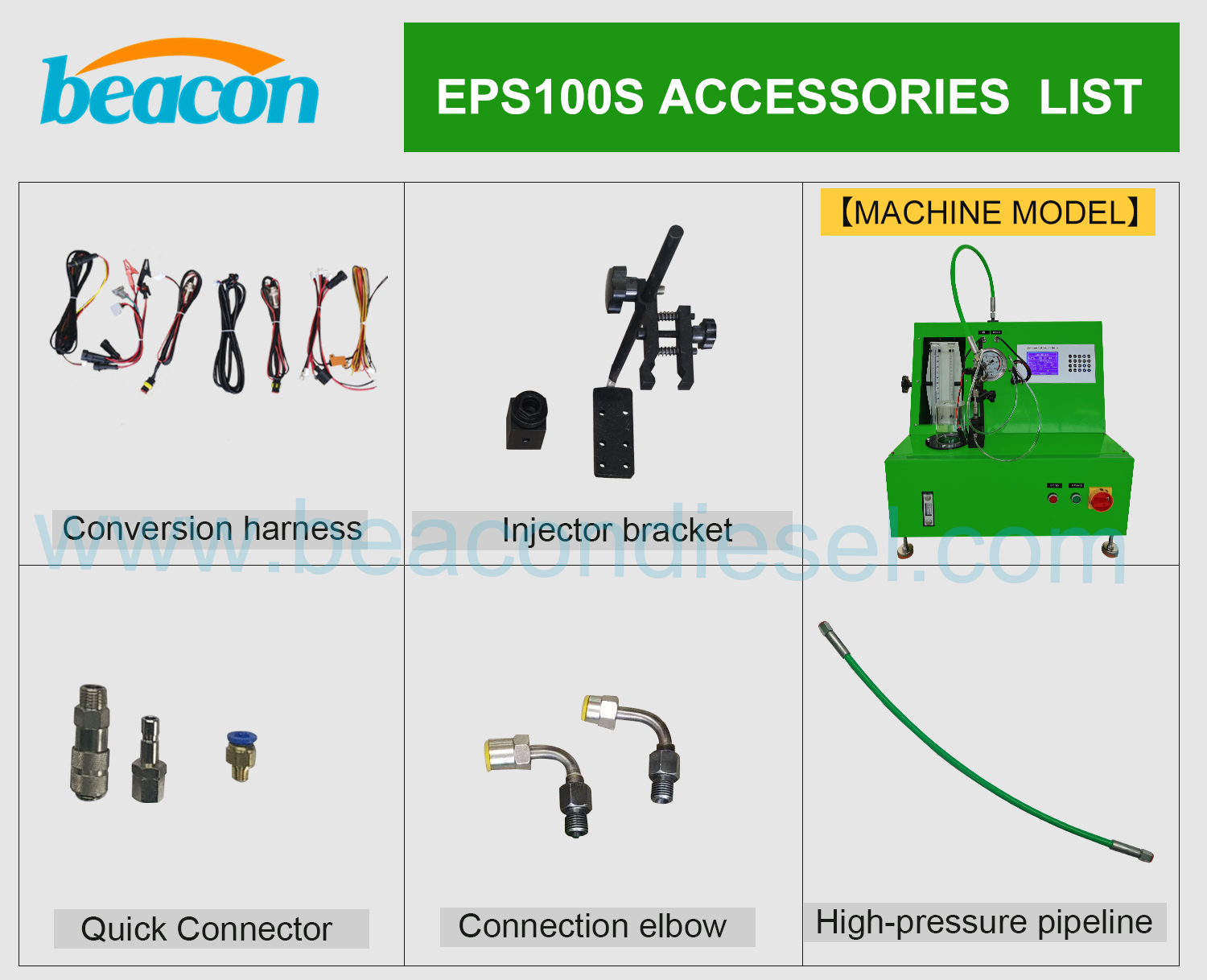 Máquinas de calibración EPS 100 EPS100s probador de inyectores crdi diesel common rail con manómetro