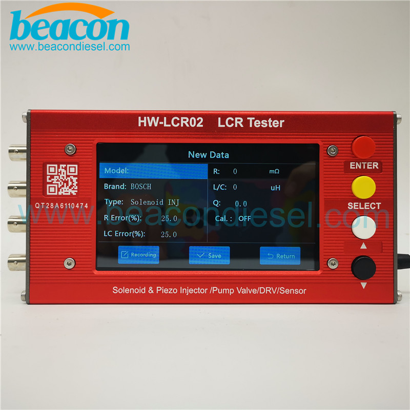 Puente digital solenoide electromagnético ZME DRV Sensor Tester LCR02 EUI EUP Common Rail piezo inyector bomba simulador