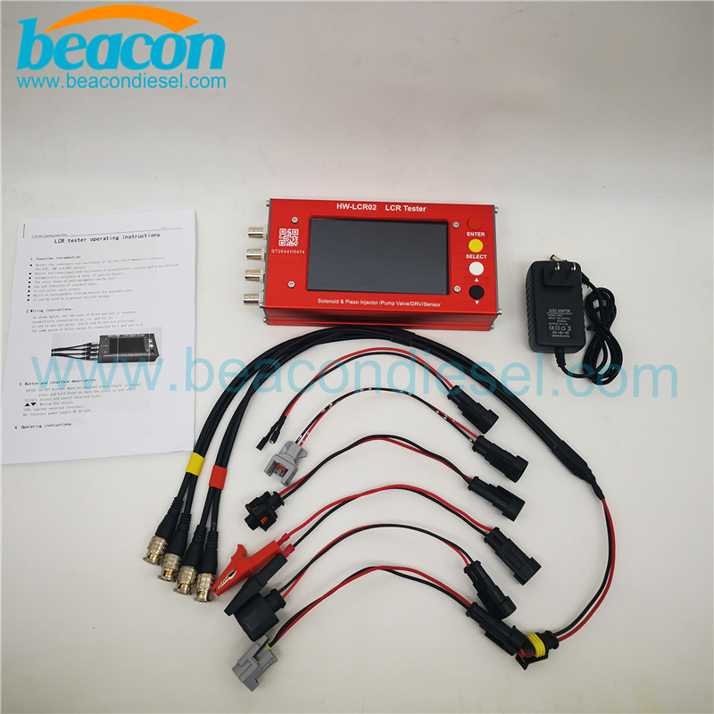 Puente digital solenoide electromagnético ZME DRV Sensor Tester LCR02 EUI EUP Common Rail piezo inyector bomba simulador