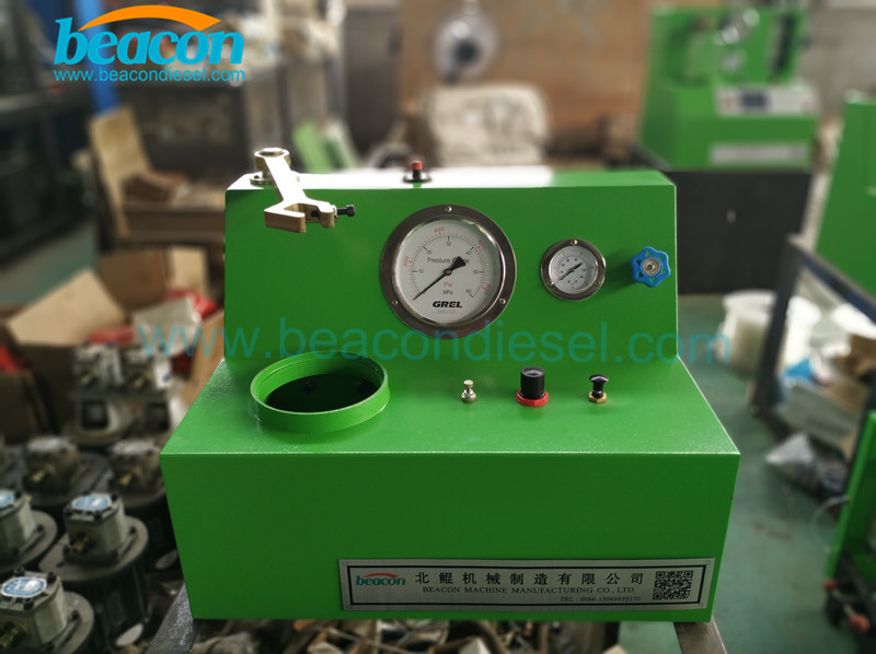 Beacon Machine Diesel CR Inyector Tester PQ400 Equipo de prueba de boquilla de resorte doble