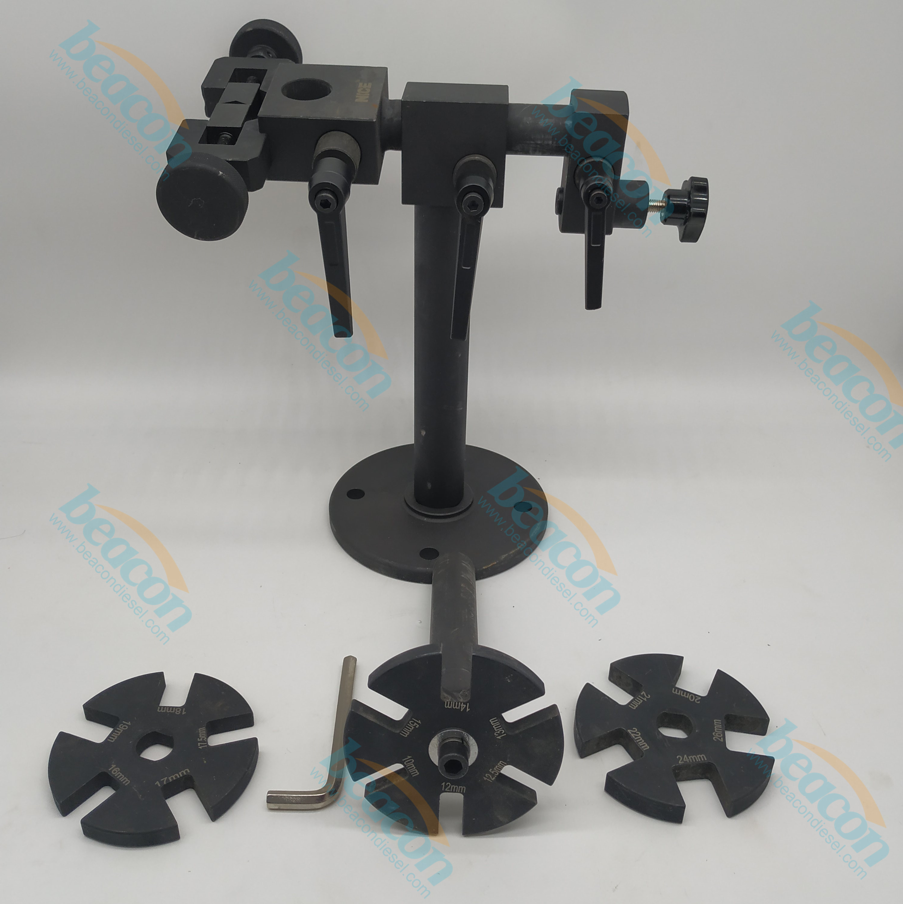 G105 Inyector Common Rail Desmontaje del soporte abatible Inyector Desmontaje Soporte Soporte