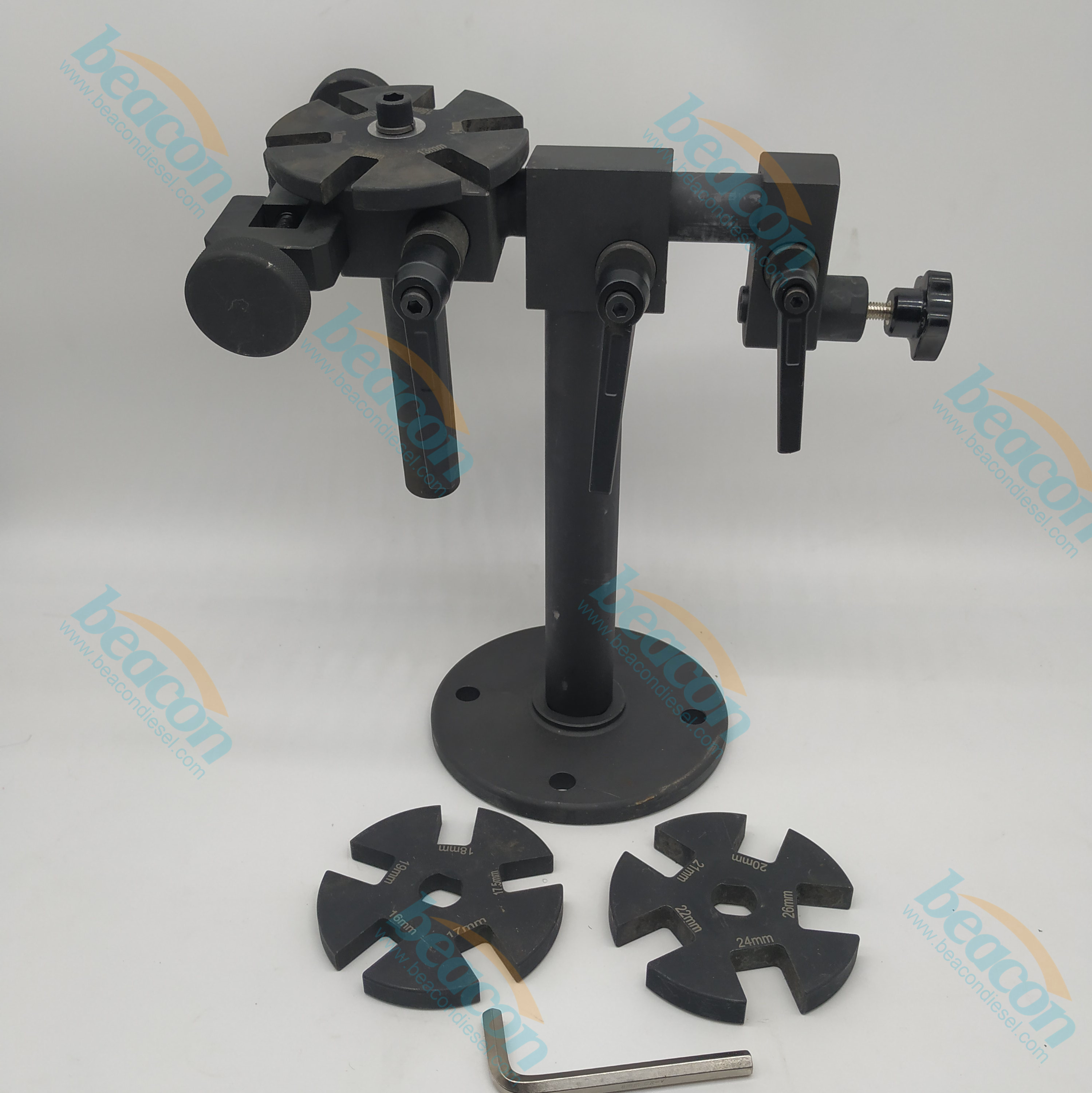 G105 Inyector Common Rail Desmontaje del soporte abatible Inyector Desmontaje Soporte Soporte