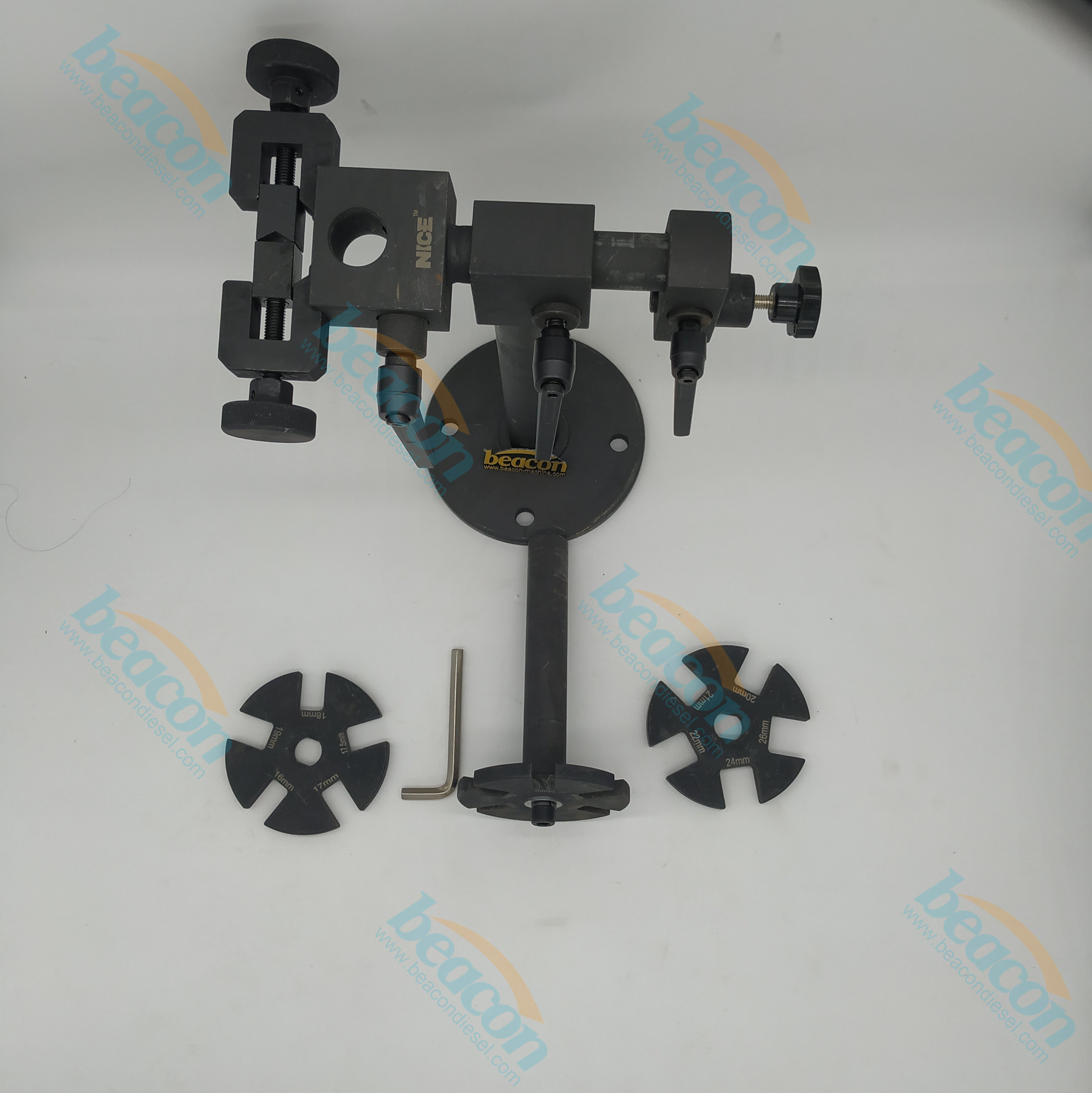 G105 Inyector Common Rail Desmontaje del soporte abatible Inyector Desmontaje Soporte Soporte