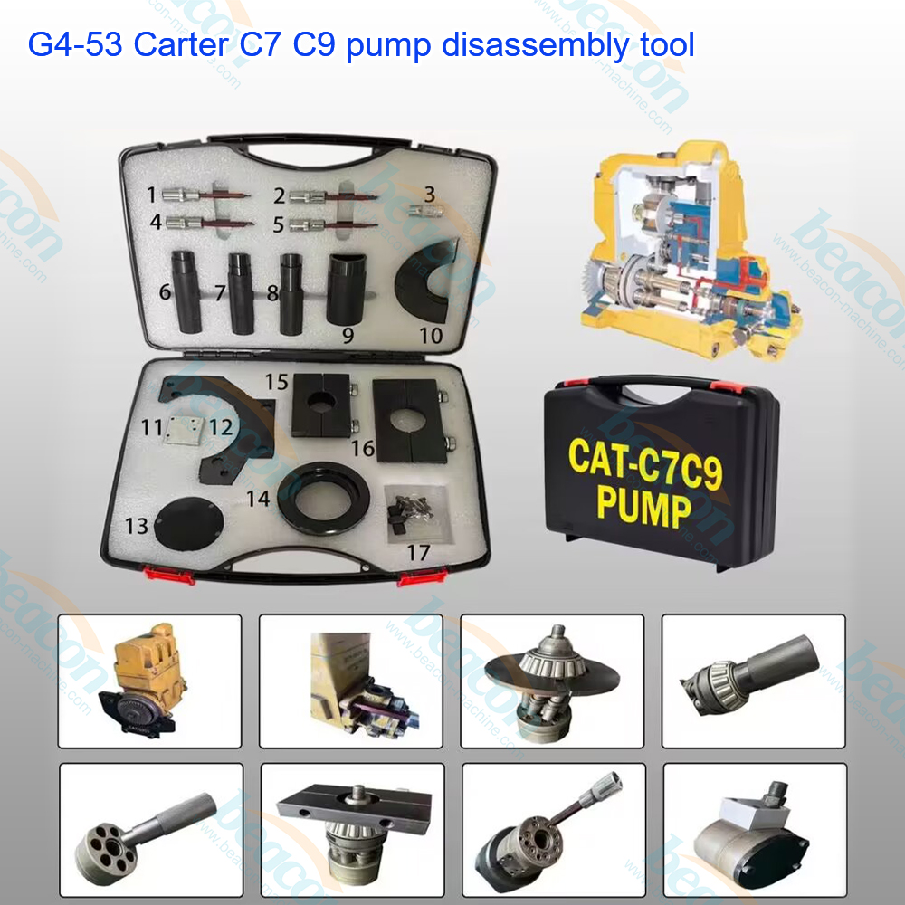 Kit de herramientas de reparación de bombas CAT C7 C9 G4-53