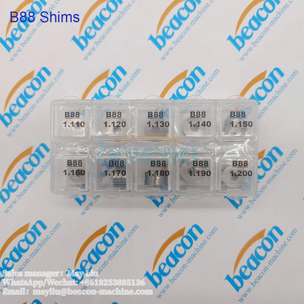 B88 1.11-1.2 mm 50 unidades Arandela de ajuste para inyectores diésel DENSO PIEZO 23670-0E020 23670-0E010