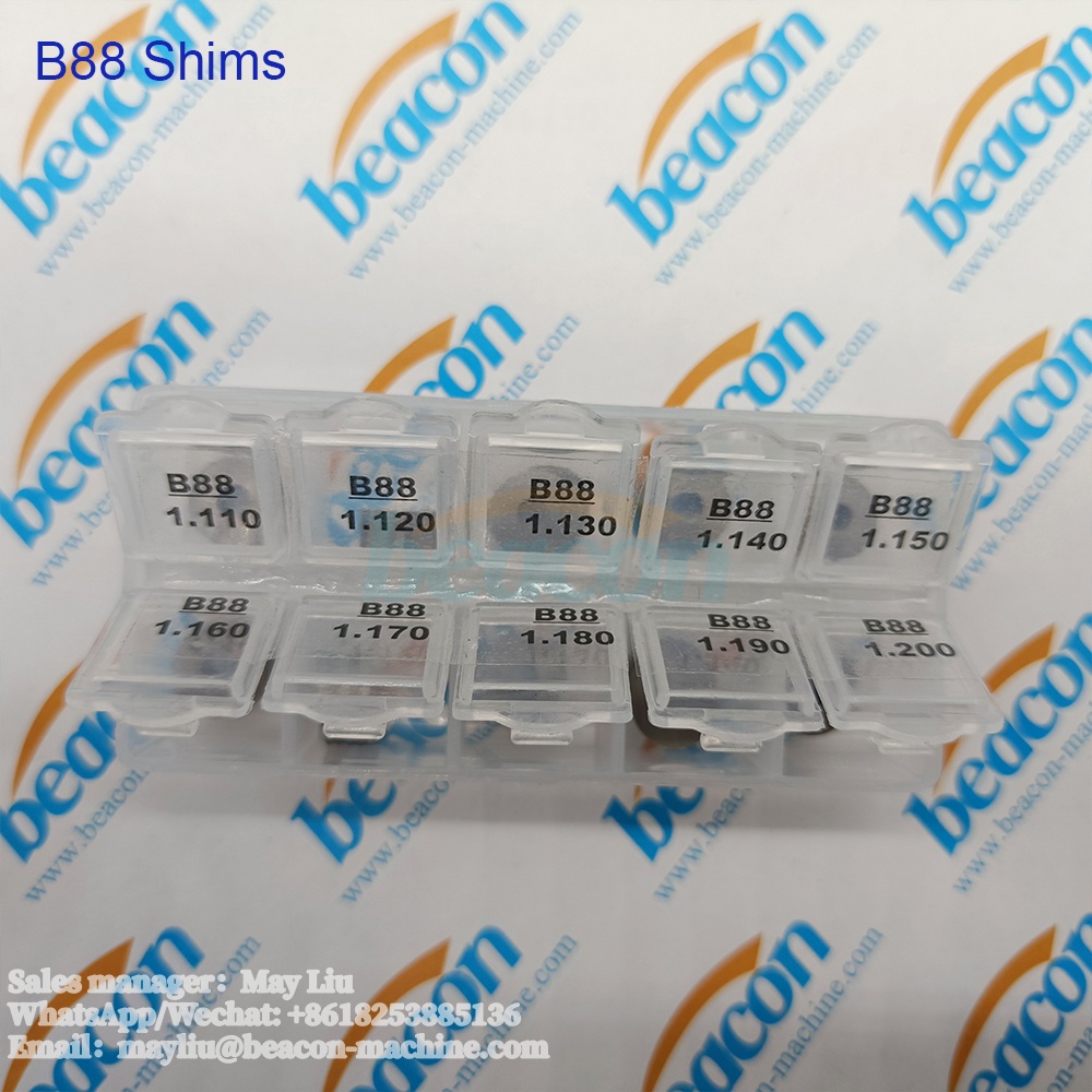 B88 1.11-1.2 mm 50 unidades Arandela de ajuste para inyectores diésel DENSO PIEZO 23670-0E020 23670-0E010