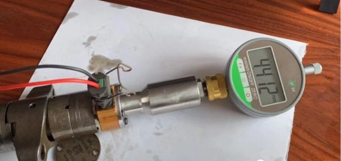 Herramienta de prueba de carrera del inyector de combustible diésel G6-26, herramienta common rail para inyector de combustible