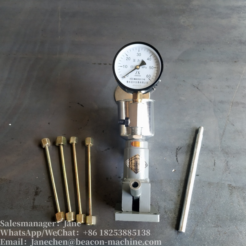 Validador de boquillas inyectoras diésel Common Rail S60H Probador de boquillas inyectoras de combustible