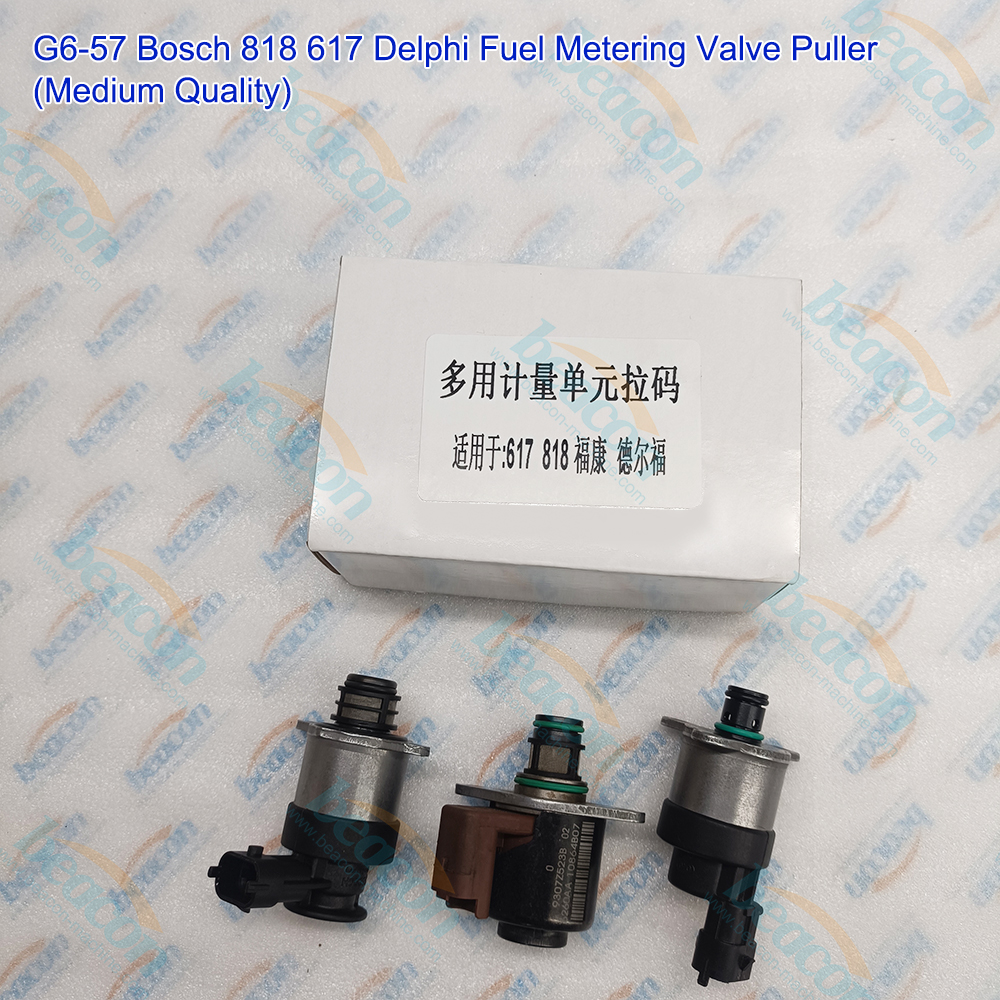 Extractor de válvulas dosificadoras de combustible. Herramienta de extracción de la válvula IMV de la bomba diésel para el sistema Common Rail Bosch 818.