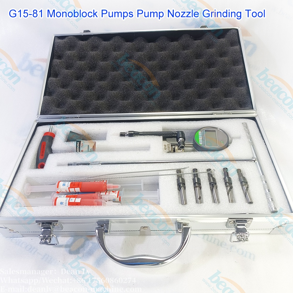 Herramienta de rectificado de boquillas de bomba monobloque G15-81