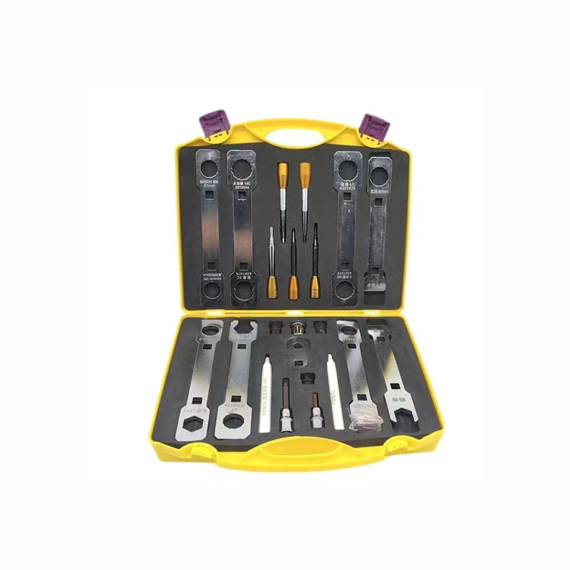 Juego de herramientas de desmontaje de la válvula solenoide del inyector common rail diésel CRIN G15-15 para BOSCH, DENSO, CAT y CUMMINS.