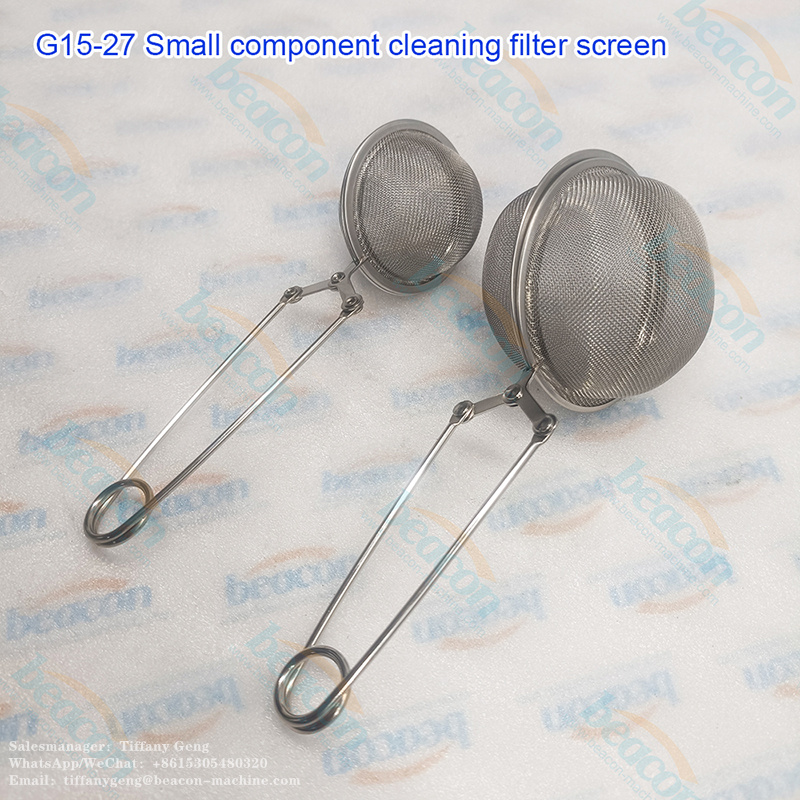 Cesta de limpieza de inyectores Common Rail G15-27: herramienta para limpiar piezas pequeñas de inyectores diésel