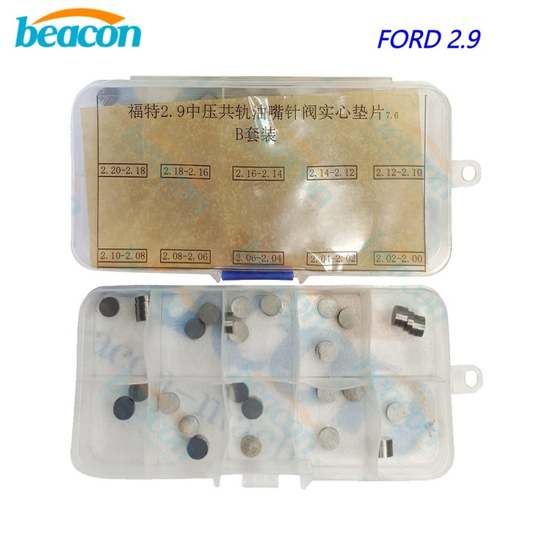 Kit de Junta Sólida AB para Válvula de Aguja de Boquilla de Common Rail de Media Presión para Ford 2.9