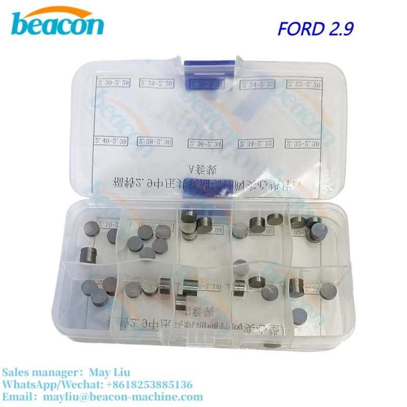 Kit de Junta Sólida AB para Válvula de Aguja de Boquilla de Common Rail de Media Presión para Ford 2.9