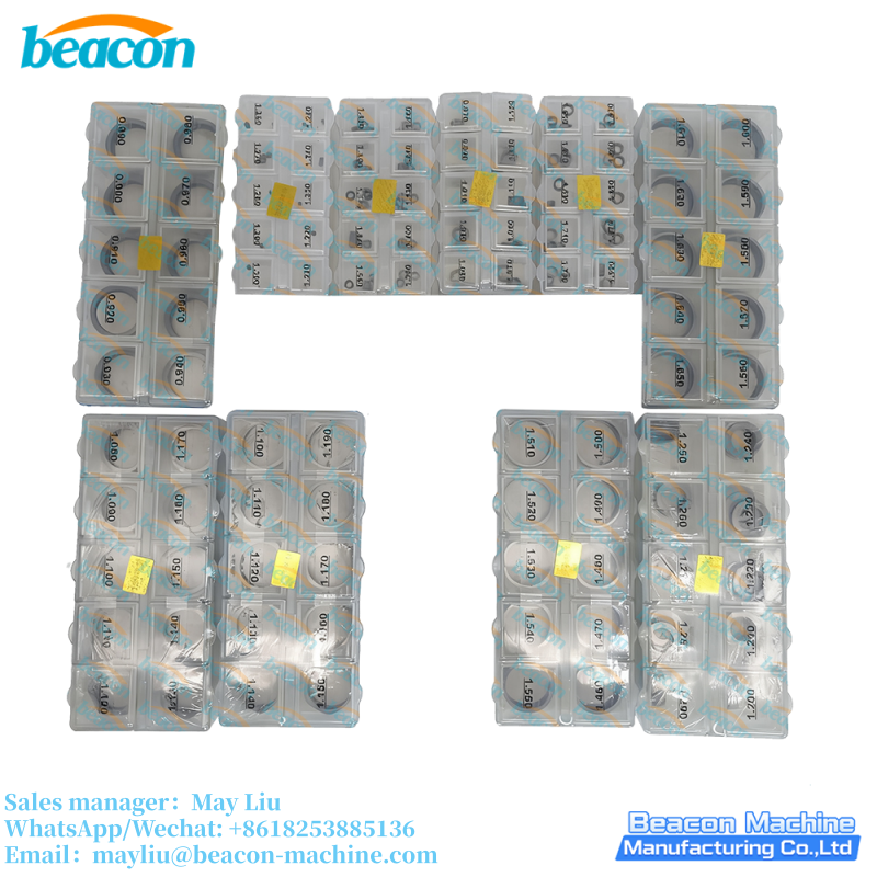 Kit completo de laminillas de ajuste del caudal del inyector de combustible