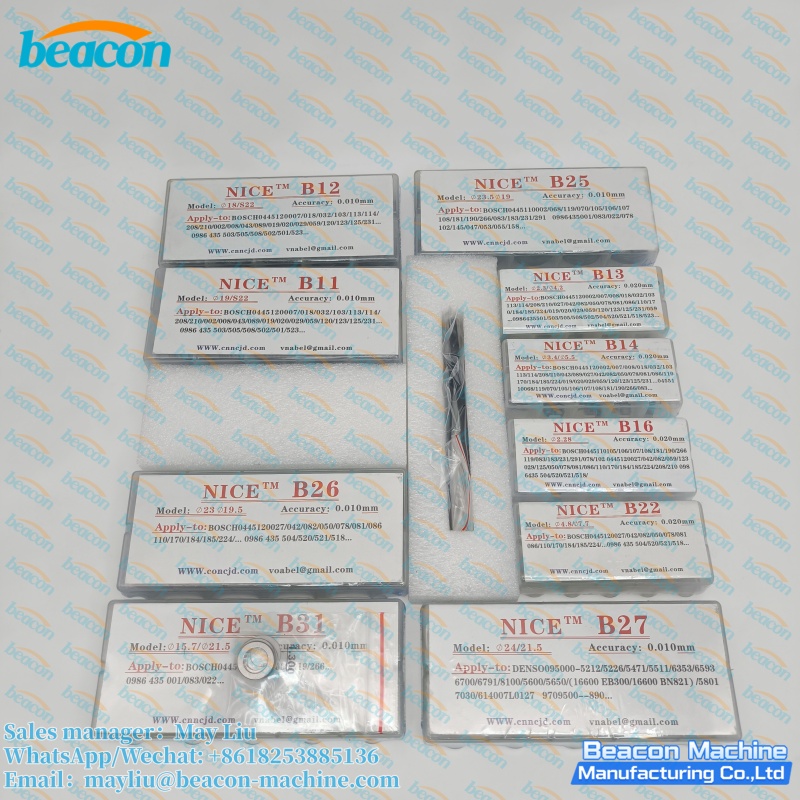 Kit completo de laminillas de ajuste del caudal del inyector de combustible