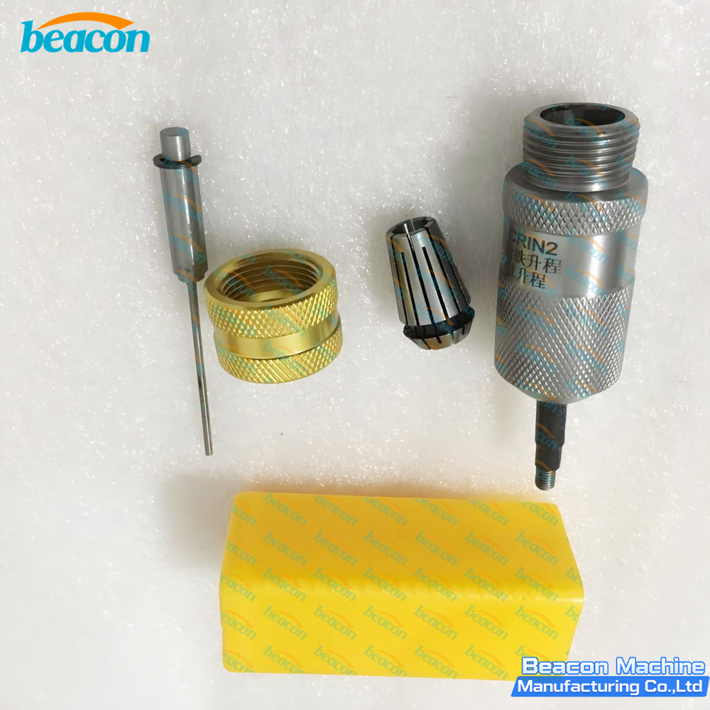 Soporte para herramientas de medición de carrera de inyector diésel con base de calibre de elevación de inducido serie 120 de alta precisión G6-59