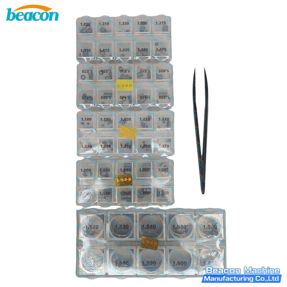 Kit de espaciador de ajuste de laminillas para inyectores Bosch