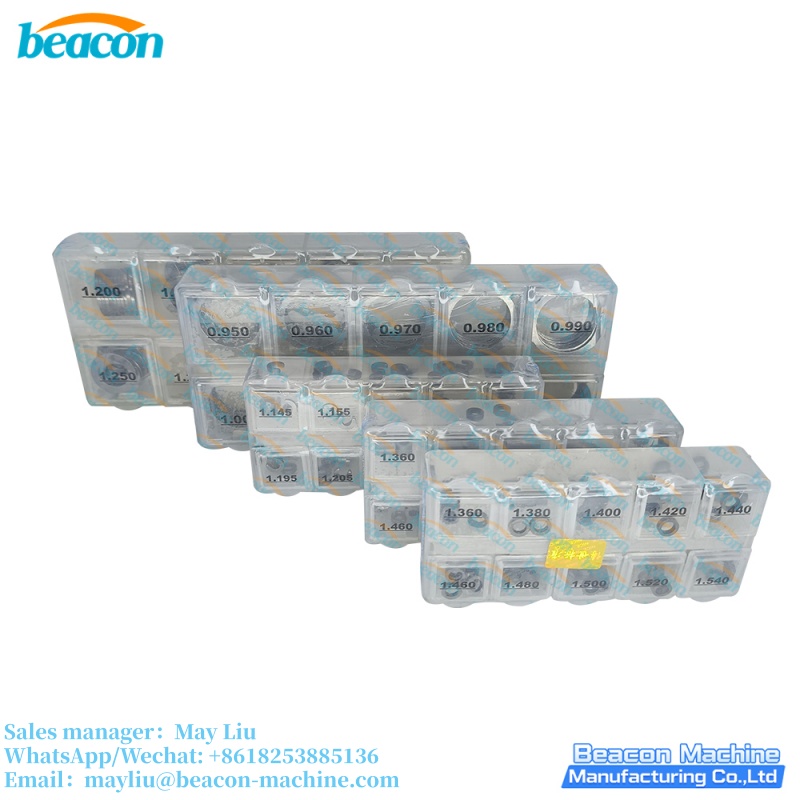 Kit de espaciador de ajuste de laminillas para inyectores Bosch