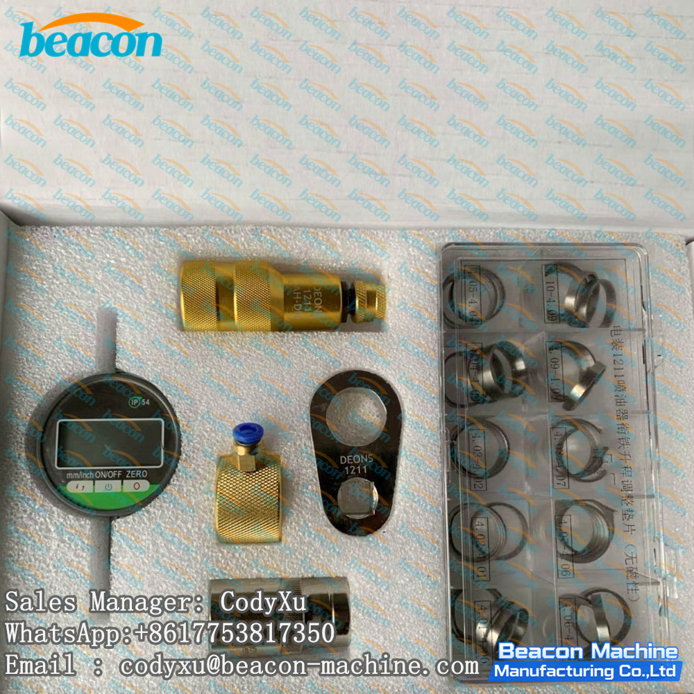 G8-13 Kit de desmontaje medición prueba y reparación de inyectores Denso 1211