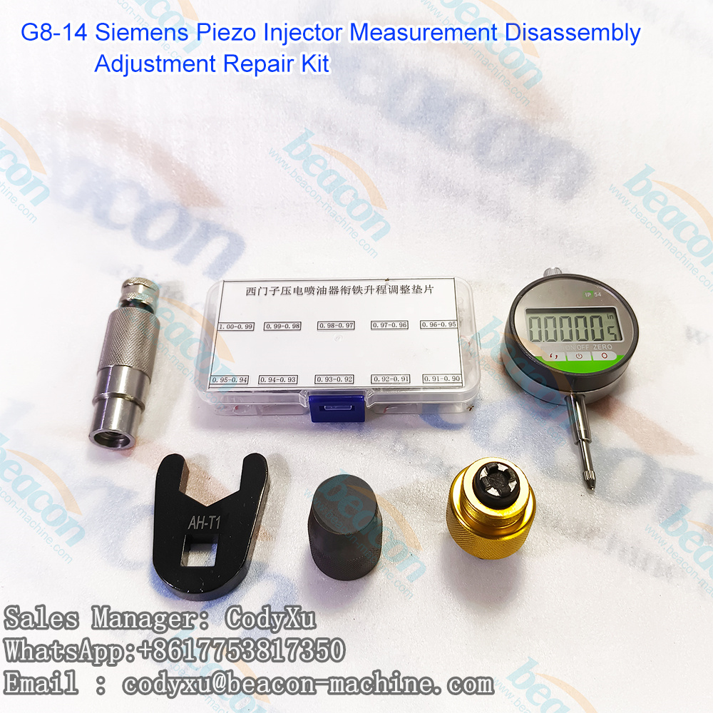 G8-14 Herramientas para desmontaje de inyectores piezoeléctricos diésel kit de reparación de elevación de inducido para Siemens