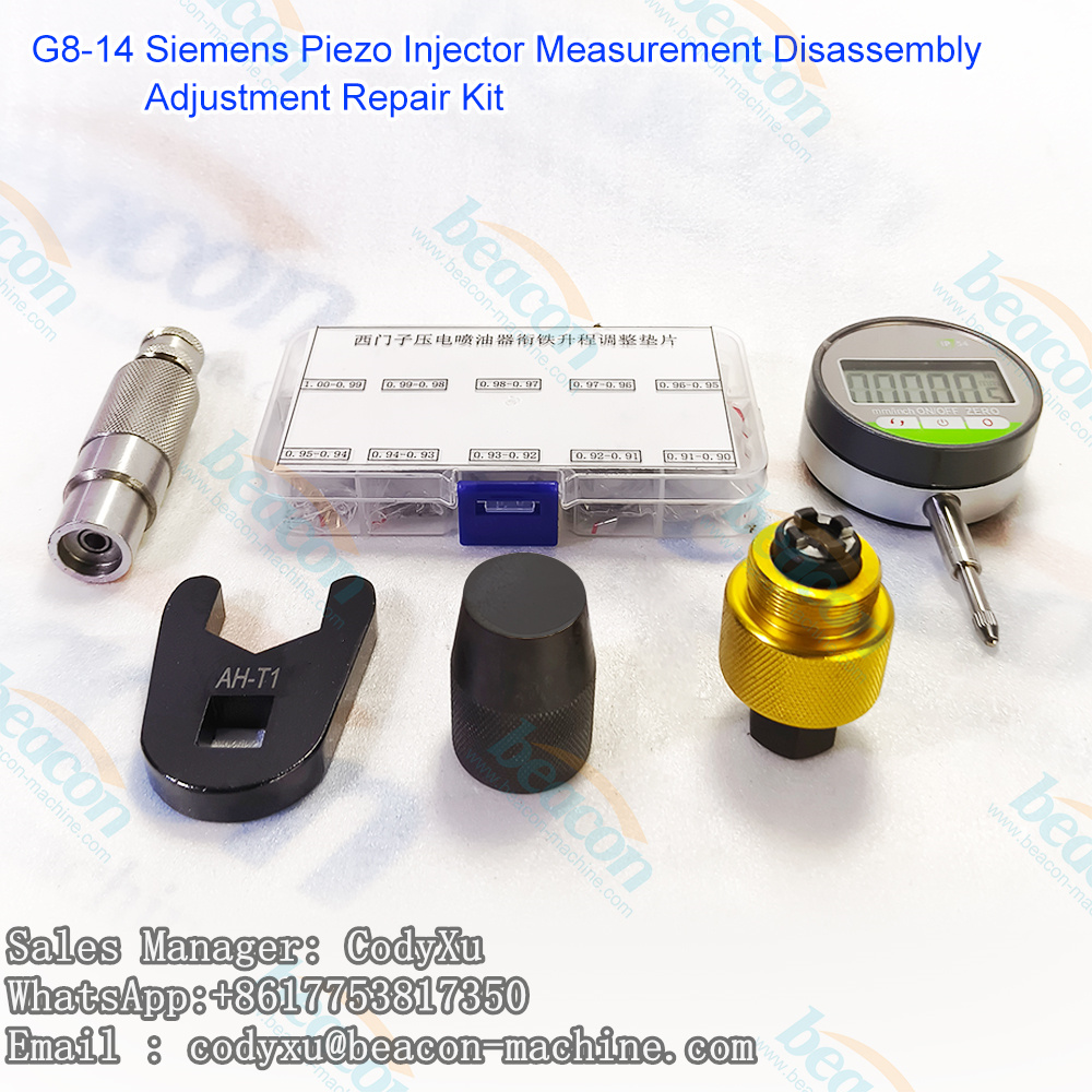 G8-14 Herramientas para desmontaje de inyectores piezoeléctricos diésel kit de reparación de elevación de inducido para Siemens