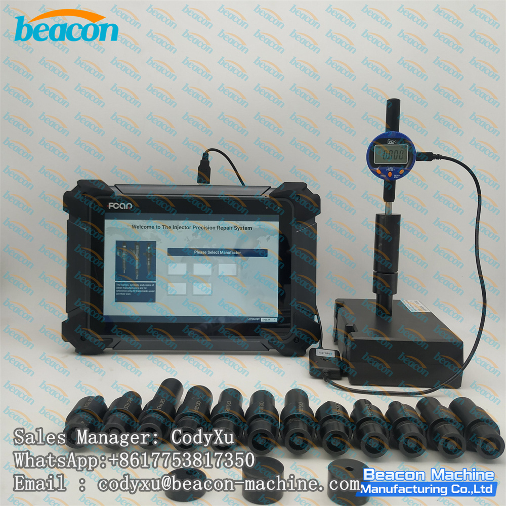 G8-19 CRM4000 Herramienta de medición de carrera de 3 etapas para inyectores diésel Common Rail