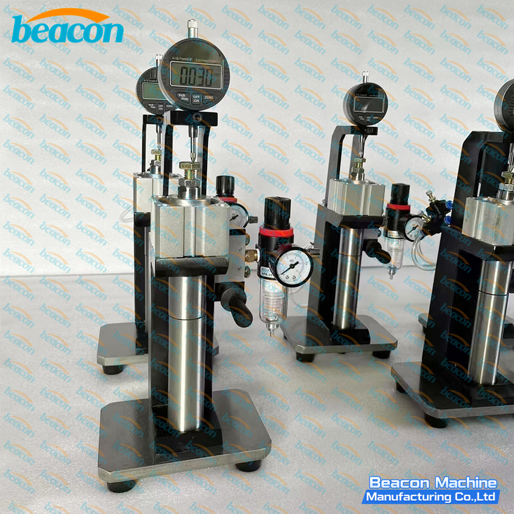 Comprobador de precisión de juntas de riel común neumático soporte de trabajo para pruebas precisas del sistema de inyección de combustible G7-12