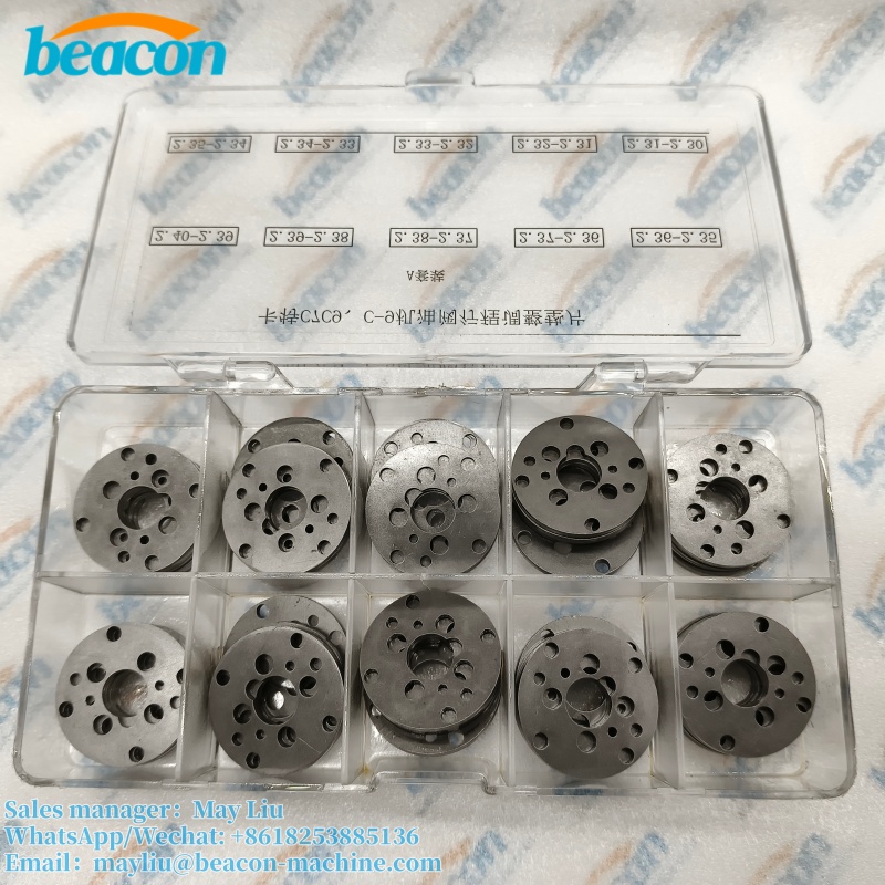 Calces de ajuste para la carrera de la válvula de aceite de los inyectores CAT C7C9 C-9