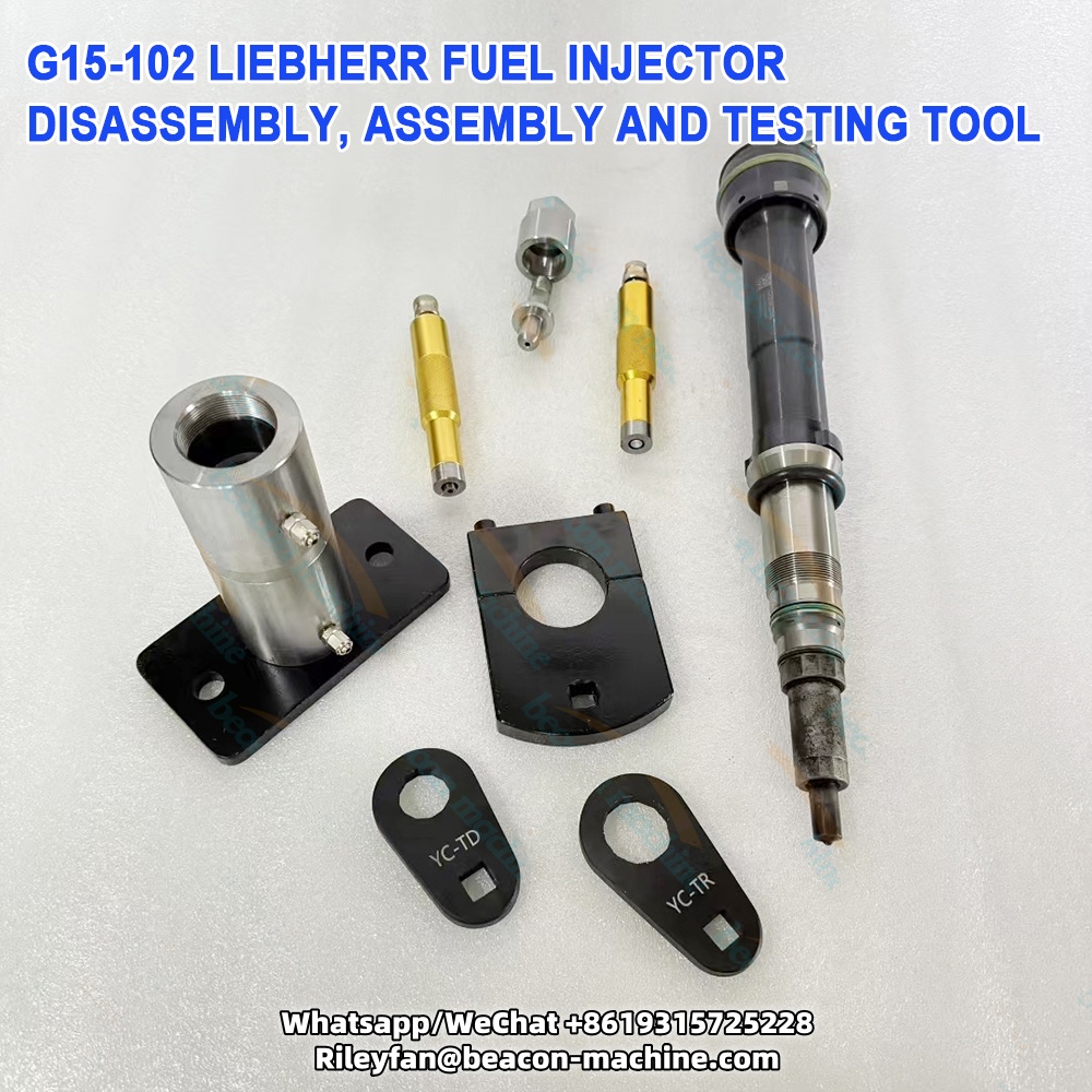 Herramienta de desmontaje y comprobación de inyectores Liebherr