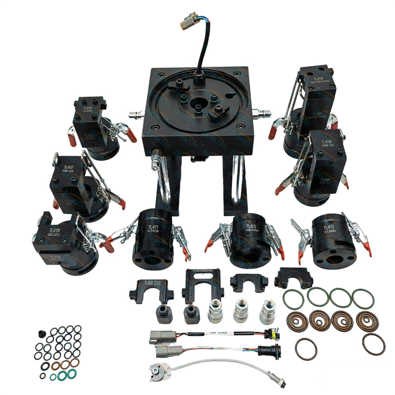 G2-2 Nuevo kit completo de herramientas Common Rail kit de fijación HEUI comprobador multifuncional para la prueba de inyectores diésel HEUI