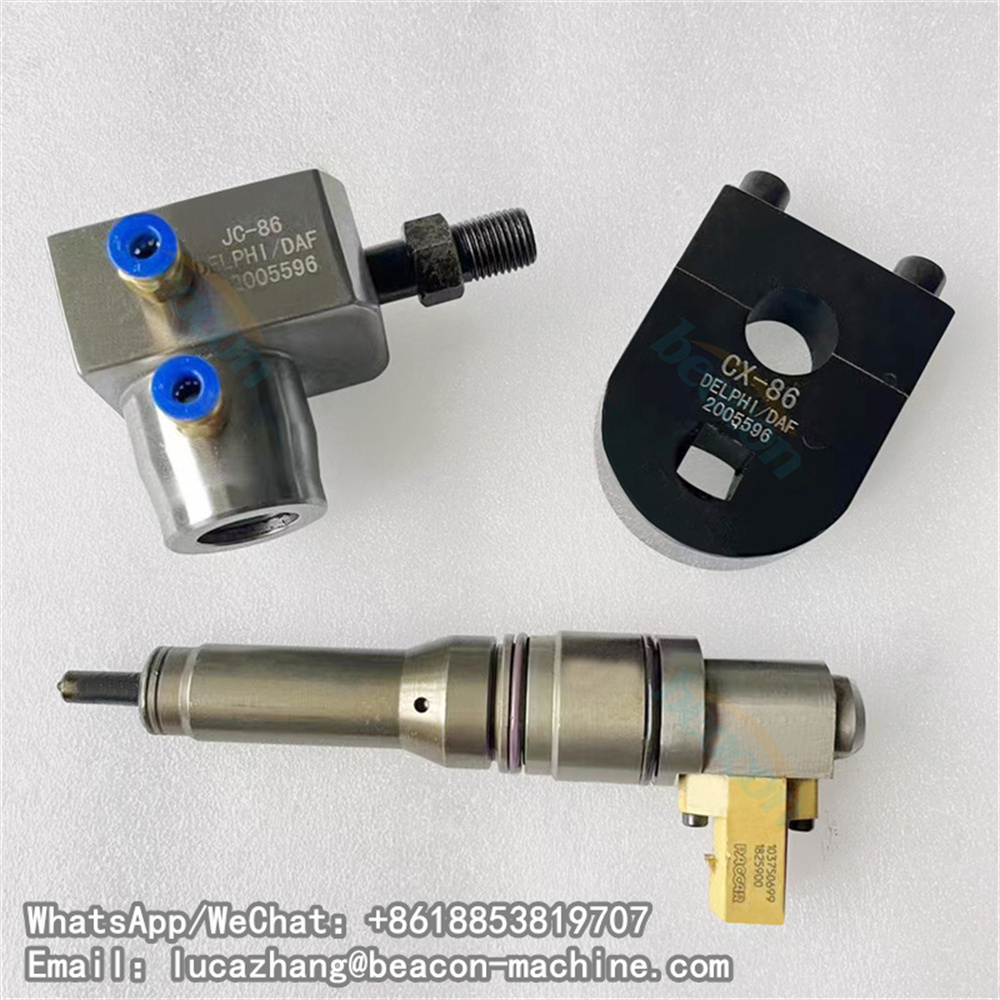 Herramienta de desmontaje y medición para inyectores de bomba Beacon G4-31 Scania.