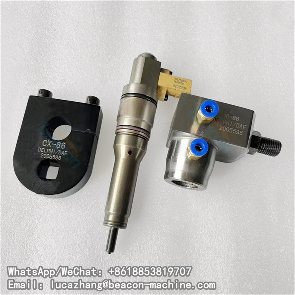 Herramienta de desmontaje y medición para inyectores de bomba Beacon G4-31 Scania.