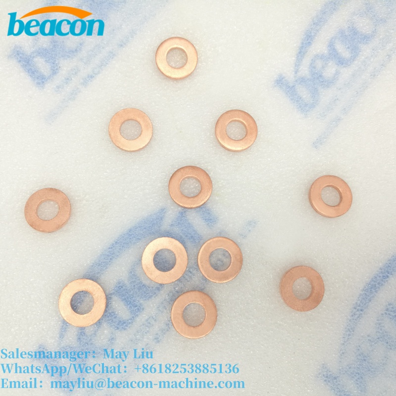 Junta de cobre para inyector de combustible