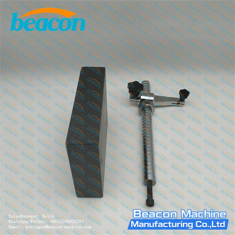 G1-15 Plataforma de comparación con soporte para mármol y base de varilla roscada para micrómetro de precisión