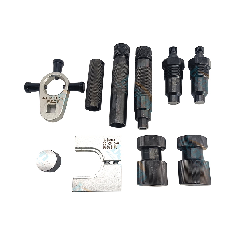 G4-44 Desmontaje, medición y reparación de inyectores Caterpillar C7 C9 C-9. Herramienta para la extracción de inyectores Cat C7.