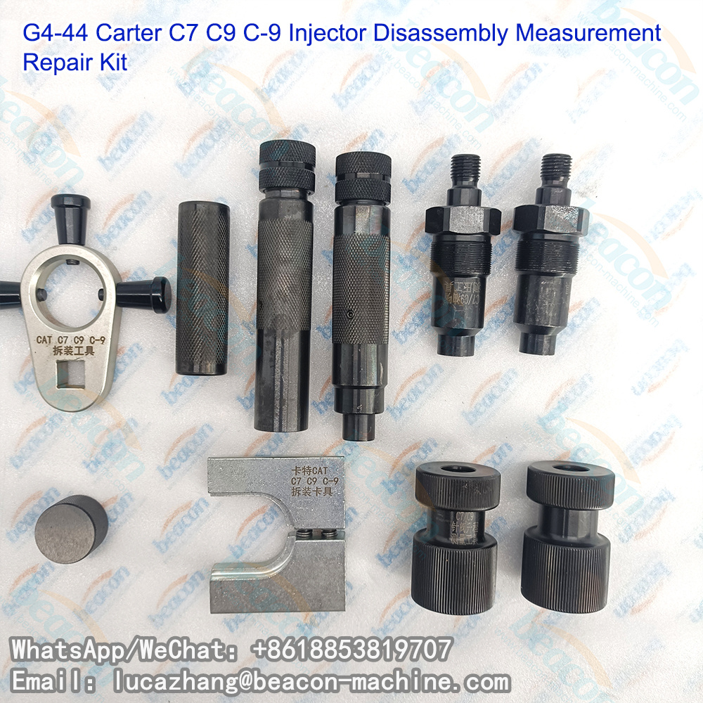 G4-44 Desmontaje, medición y reparación de inyectores Caterpillar C7 C9 C-9. Herramienta para la extracción de inyectores Cat C7.