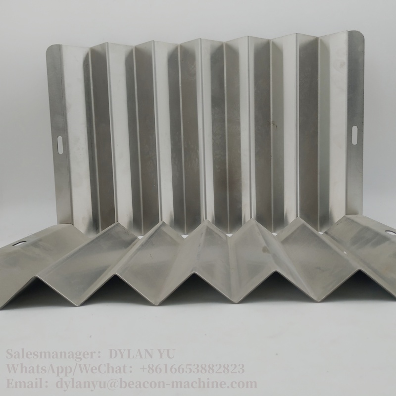 Placa organizadora corrugada de acero inoxidable para inyectores G15-33