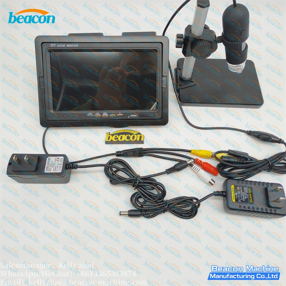 Kit de reparación de inyectores Common Rail con microscopio electrónico