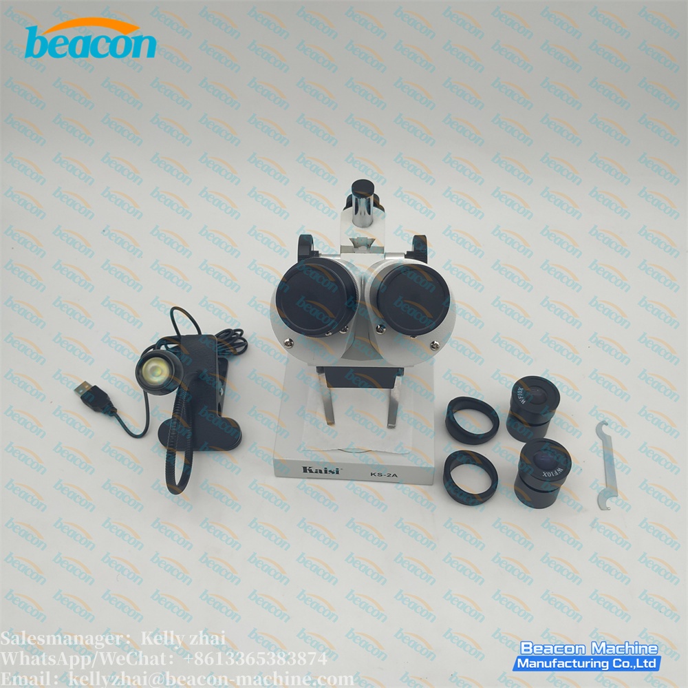 Kit de reparación de inyectores Common Rail con microscopio electrónico