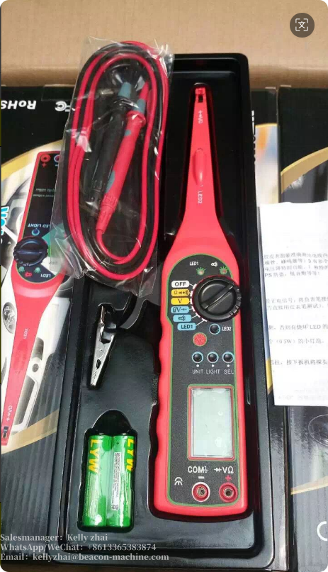 Probador de circuitos automotriz multifunción G14-26 con sonda de potencia