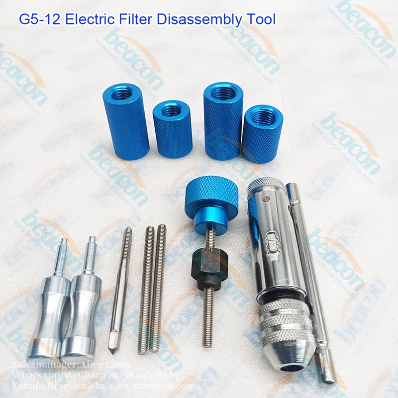 Herramienta de extracción de inyectores Common Rail para filtro de inyector Denso