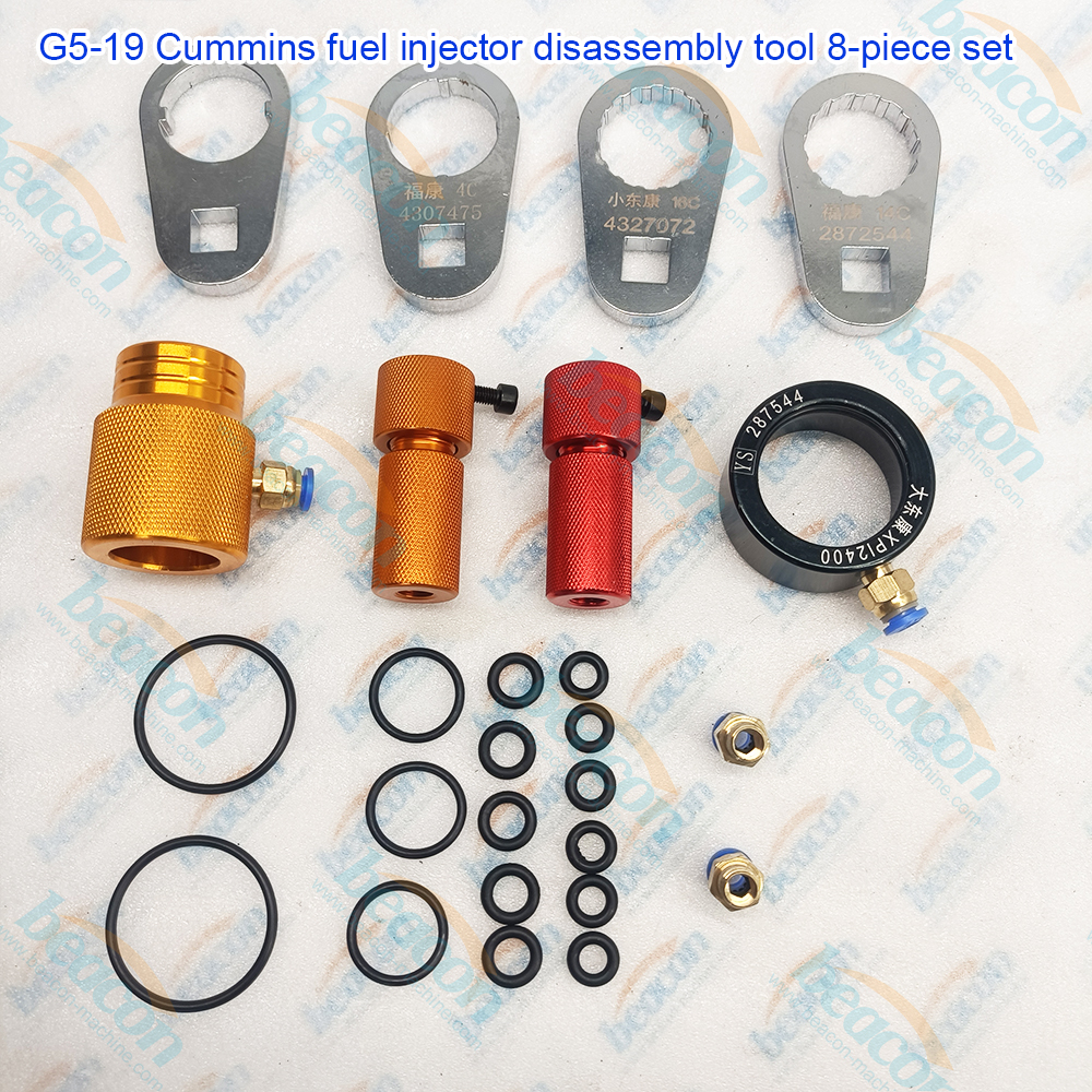 Juego de herramientas para desmontaje de inyectores de combustible Cummins