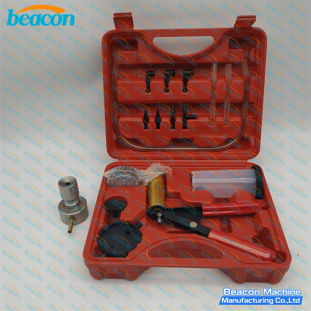 Kit de prueba de estanqueidad del conjunto de válvulas G6-20, kit de herramientas BEACON para reparación de inyectores diésel.