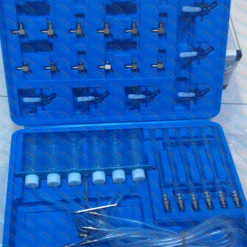 Kit de prueba de flujo de retorno para inyectores de combustible G6-41, herramientas de reparación para inyectores common rail BEACON.