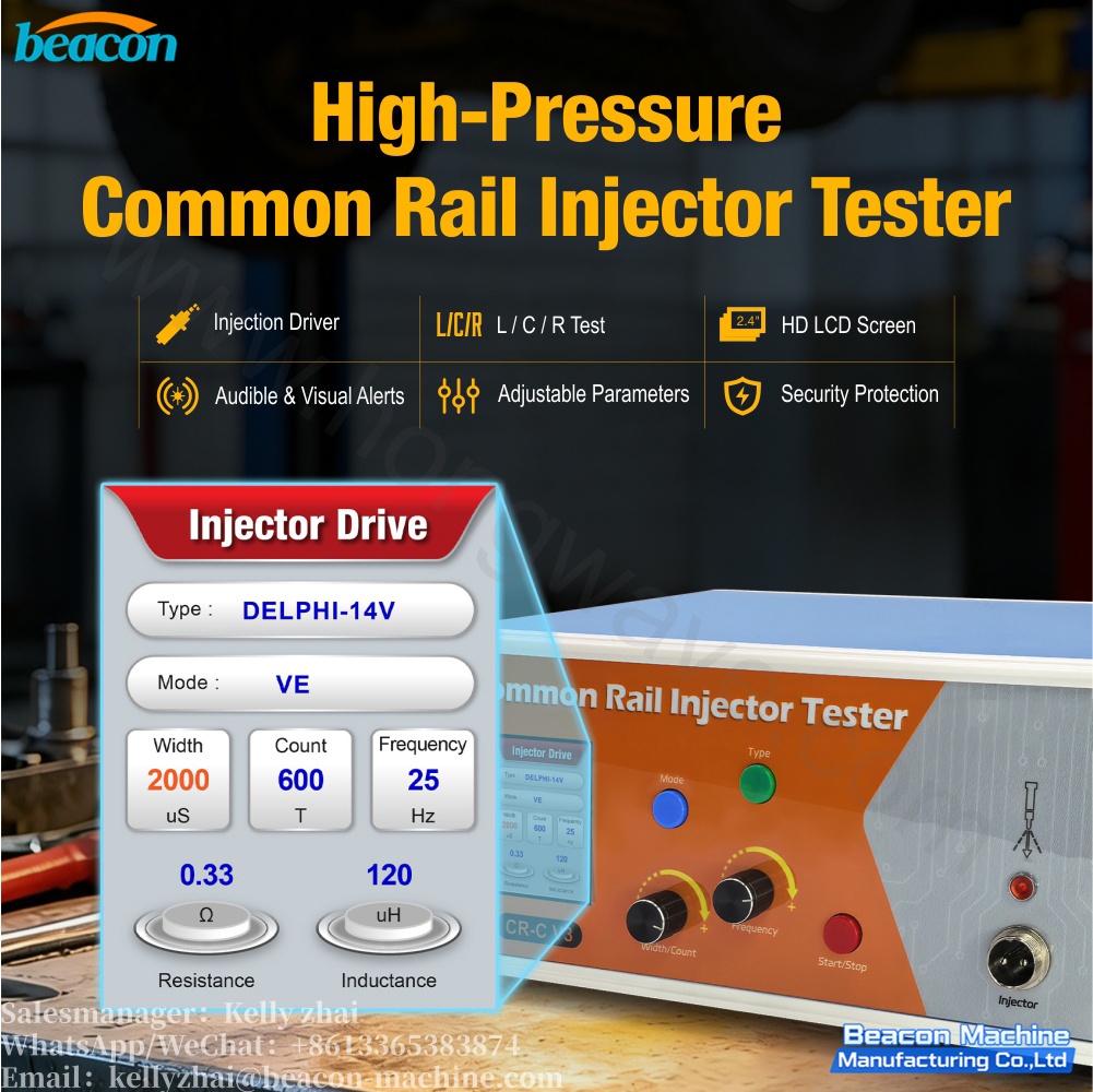 Simulador de inyectores Common Rail y piezoeléctricos CR-C V3