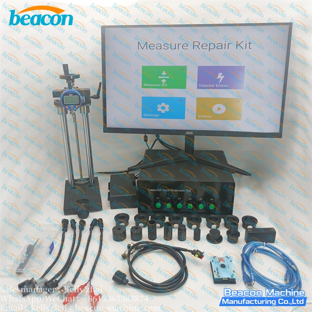 CRR920 Herramientas de reparación para la medición del recorrido de la válvula del inyector Common Rail, Etapa 3