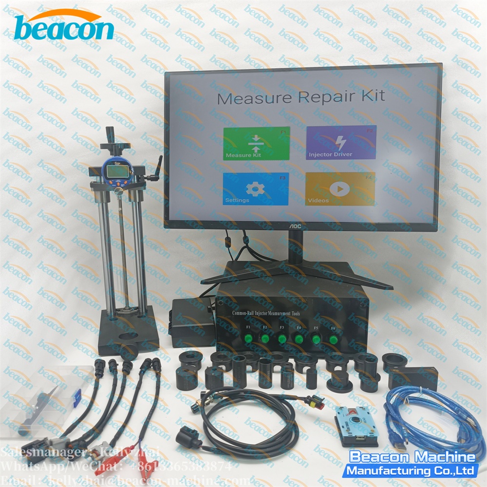 CRR920 Herramientas de reparación para la medición del recorrido de la válvula del inyector Common Rail, Etapa 3