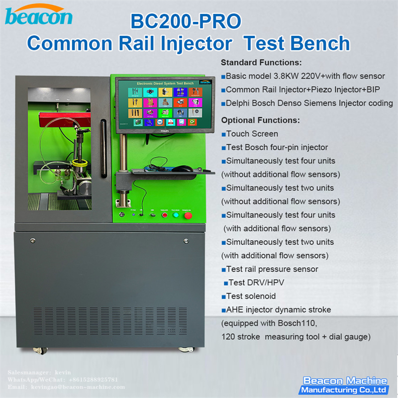  test Bench Injector Common Rail